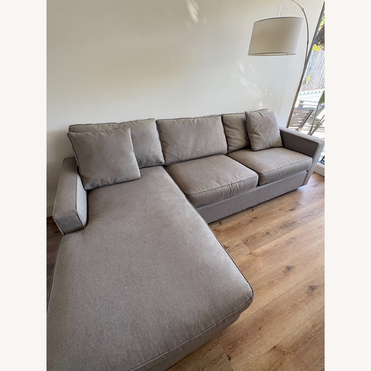 Room & Board York Sectional W Left-Arm Chaise - image-7