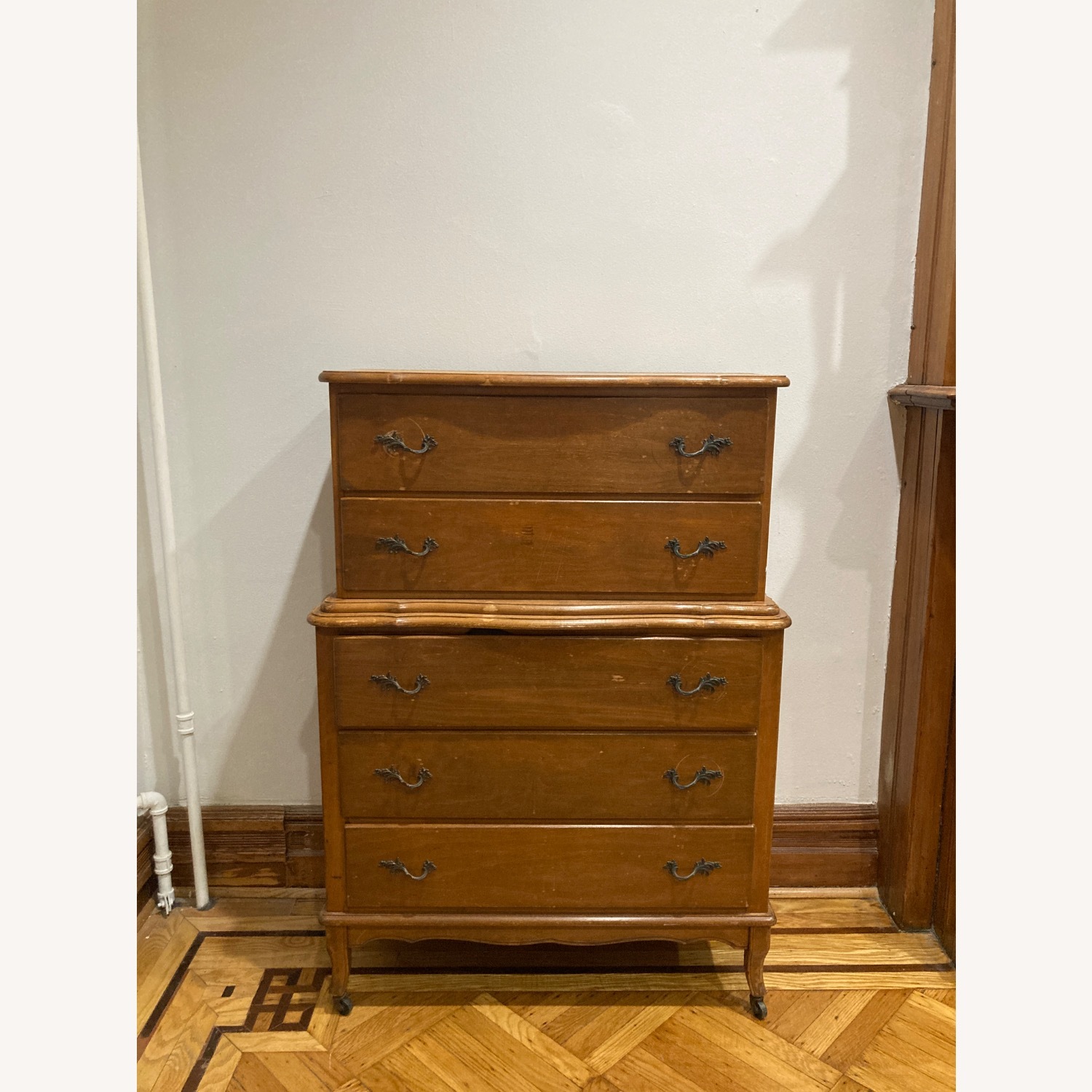 Vintage Wooden Dresser - image-1