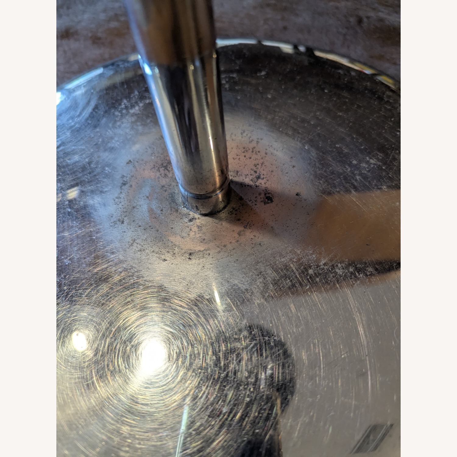 MCM Bauhaus Style Chrome & Rosewood Coat Rack - image-7