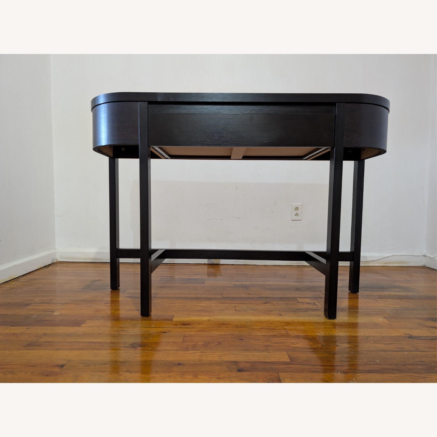 Dark Brown Wood Sideboard - image-1