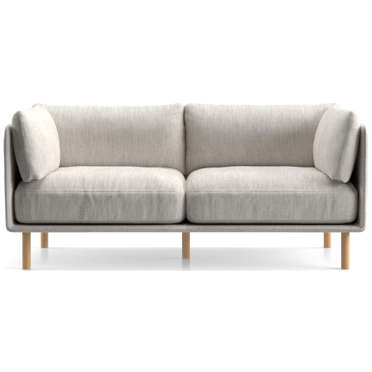 Crate & Barrel Wells 73" Apartment Sofa - image-1