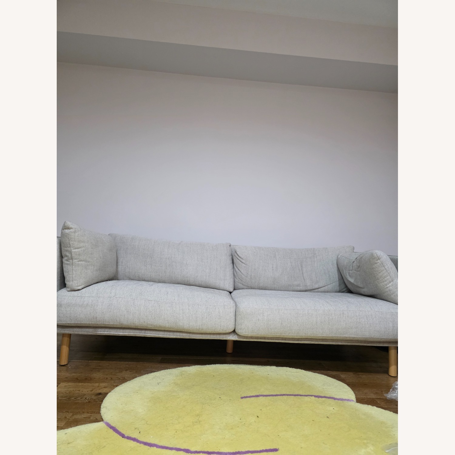 Crate & Barrel Wells 73" Apartment Sofa - image-2