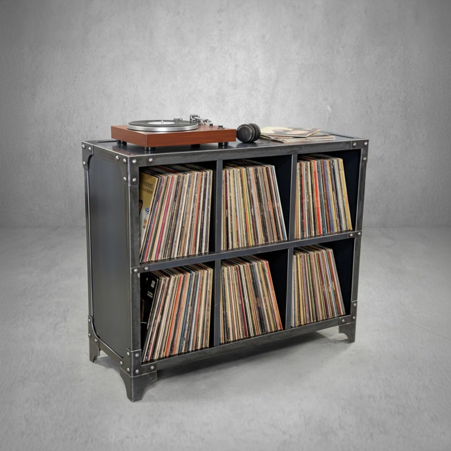 Black Metal Chest - image-1