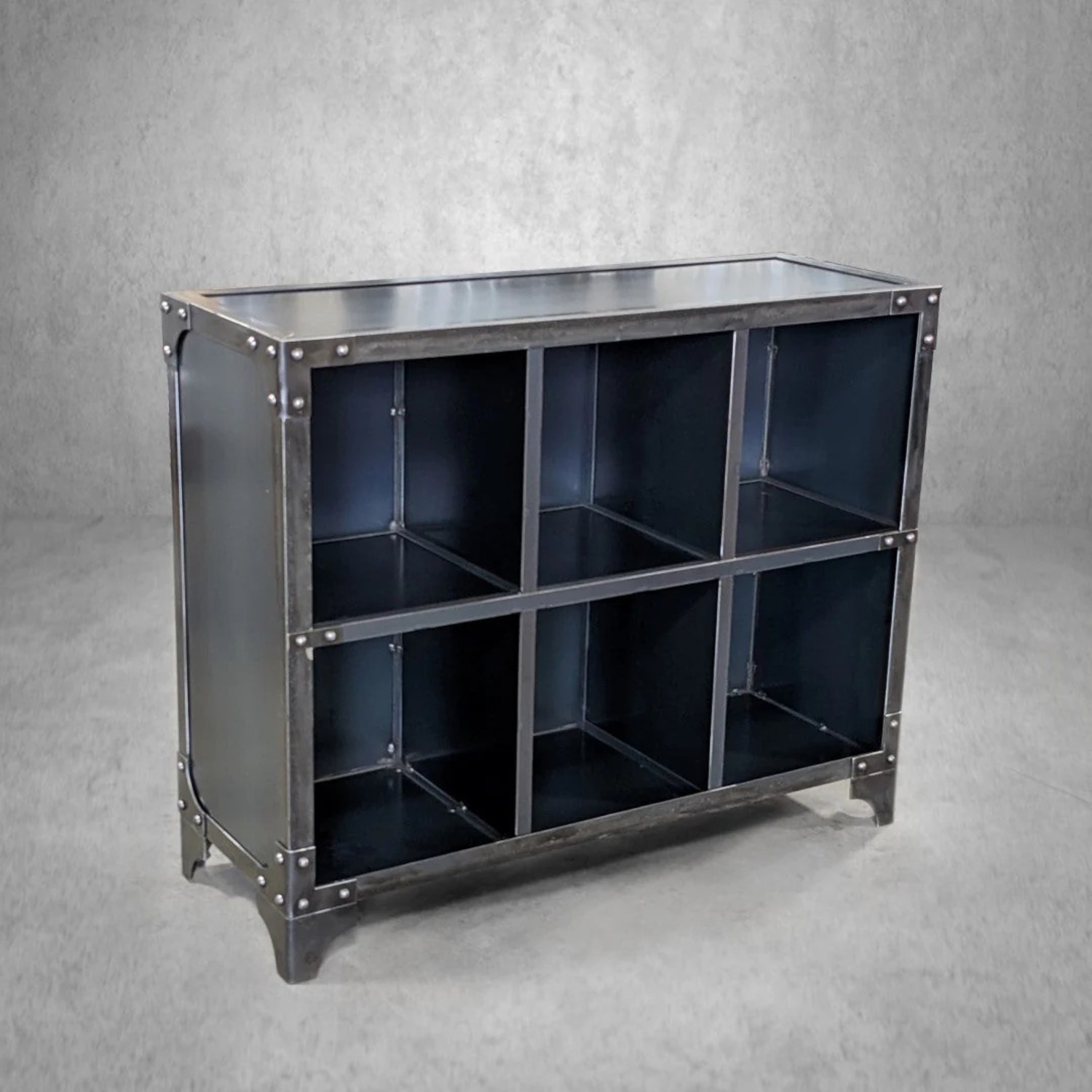 Black Metal Chest - image-2