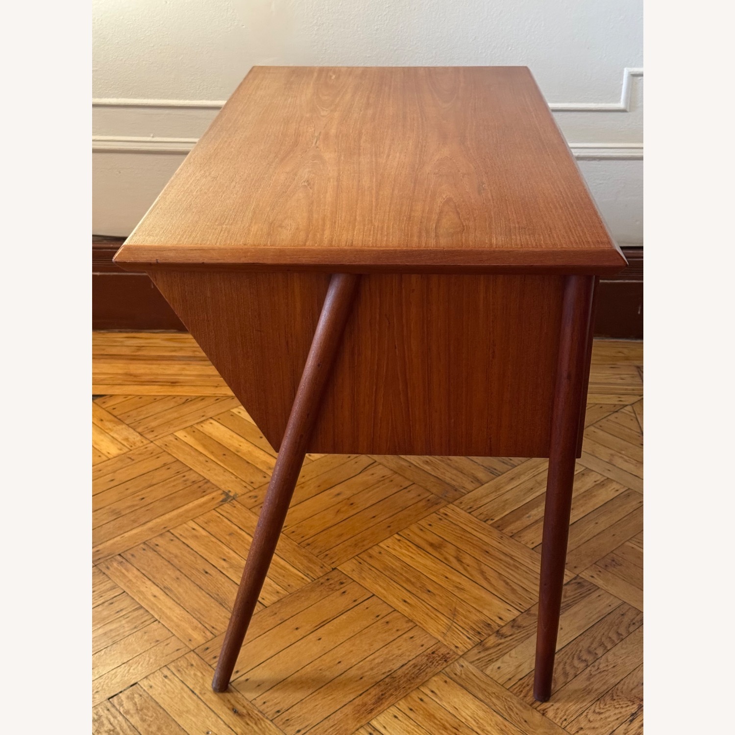 Danish Mid-Century Modern Teak Desk - 1960s - image-11