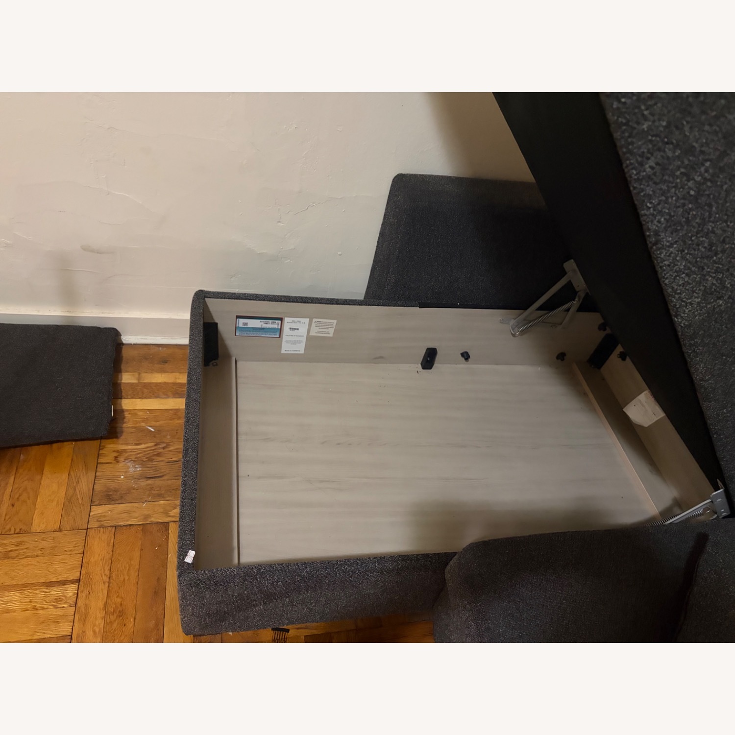 Dark Gray 2 Seater Sofa - image-3