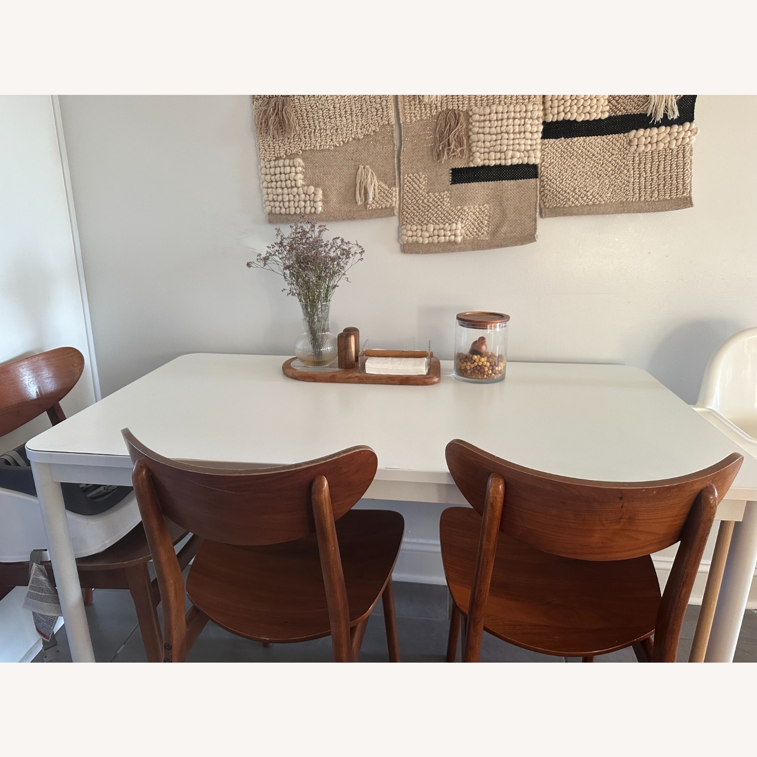 IKEA Tommaryd White Dining Table - image-2