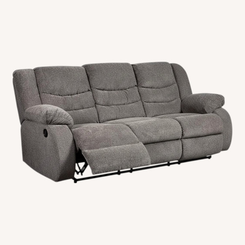 Used Tulen Modern Manual Pull Tab Reclining Sofa for sale on AptDeco