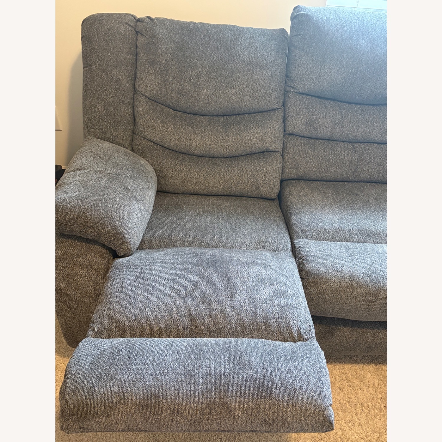 Tulen Modern Manual Pull Tab Reclining Sofa - image-6