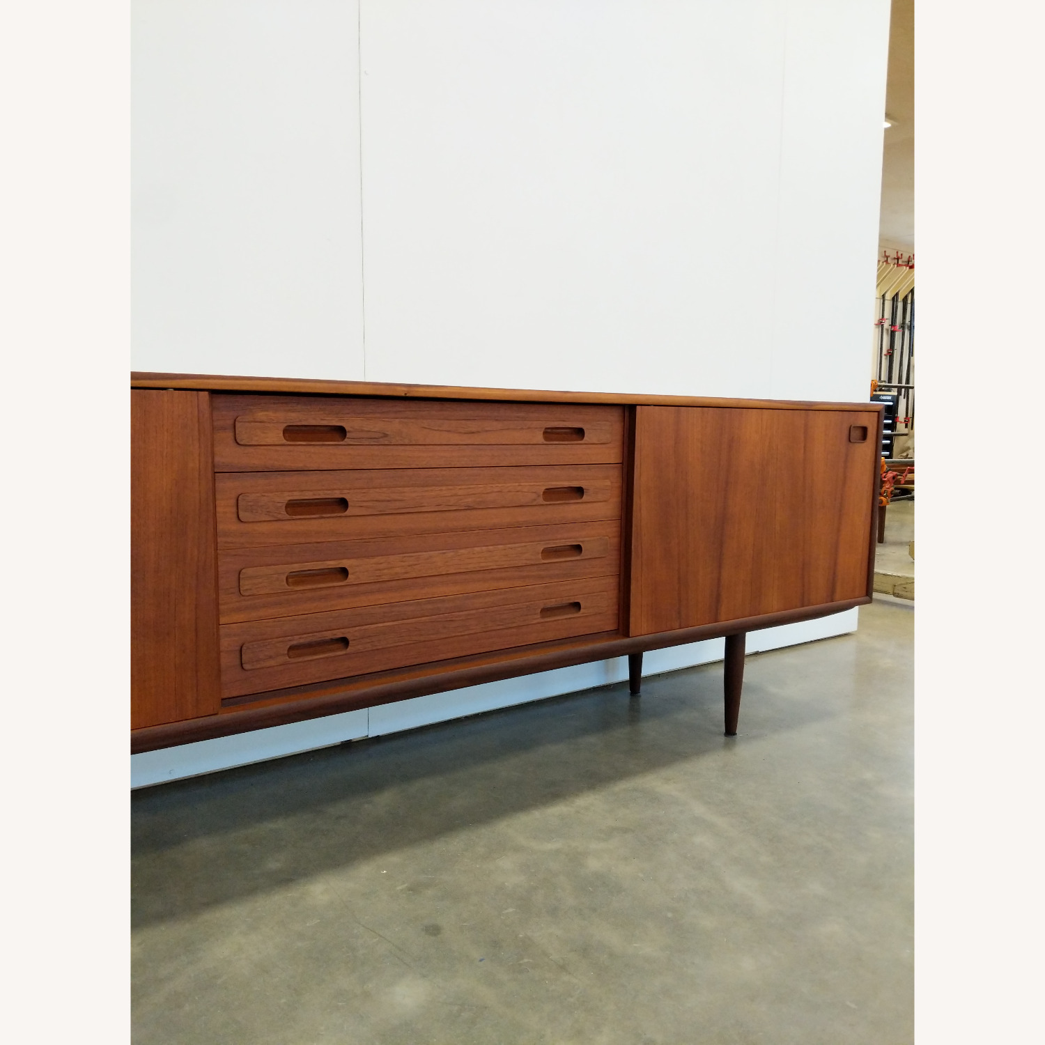 Vintage Danish Modern Teak Credenza - image-9