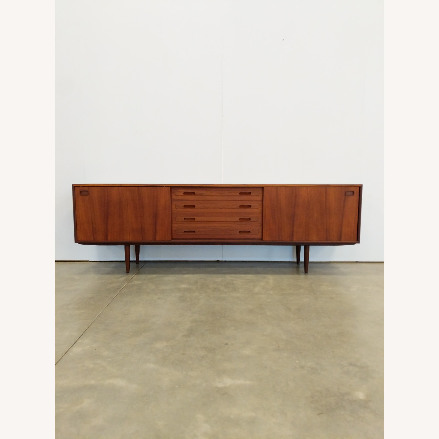 Vintage Danish Modern Teak Credenza - image-1