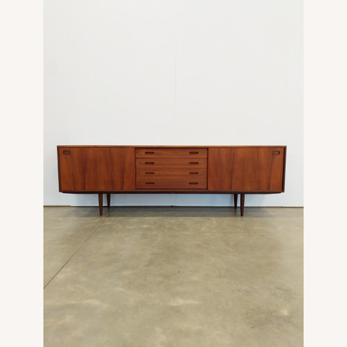 Used Vintage Danish Modern Teak Credenza for sale on AptDeco