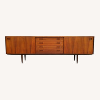 Vintage Danish Modern Teak Credenza