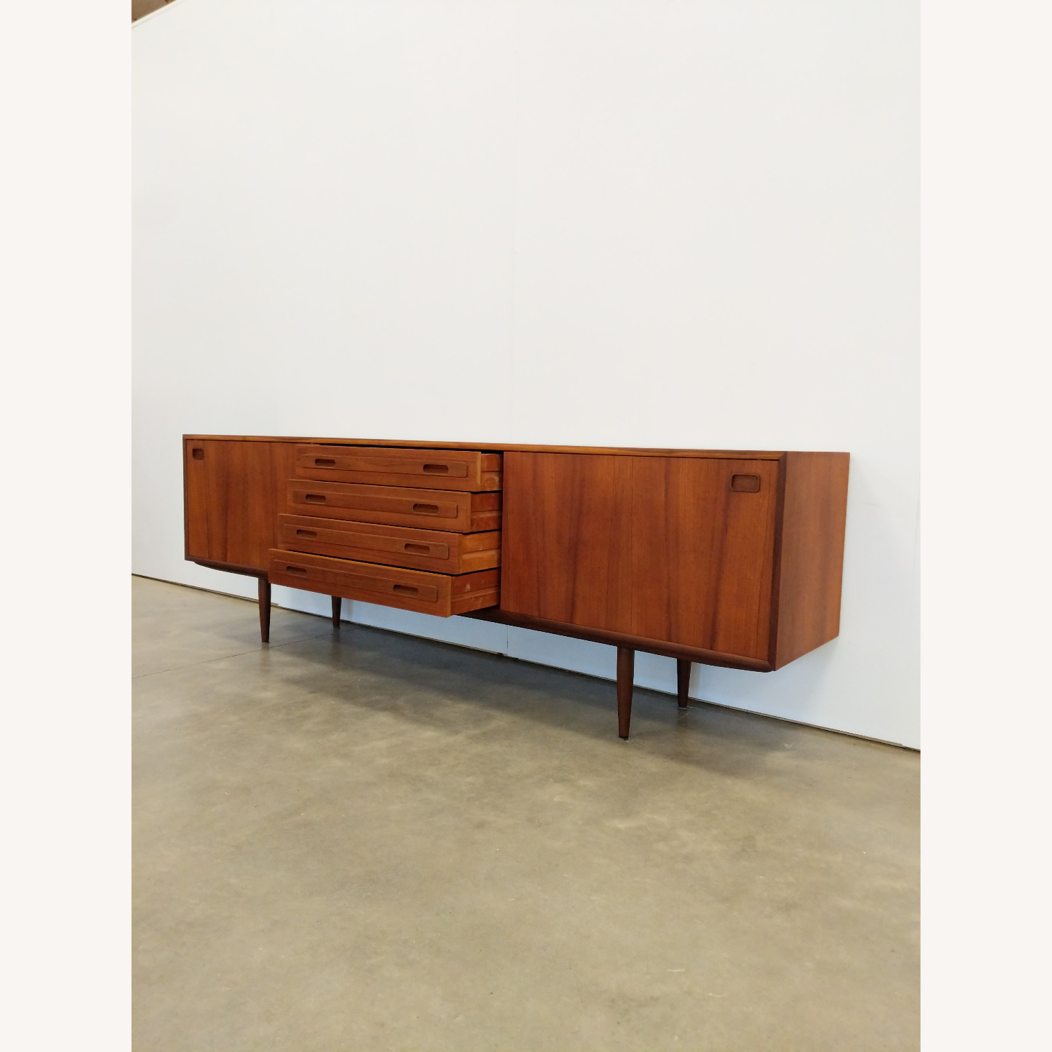 Vintage Danish Modern Teak Credenza - image-3