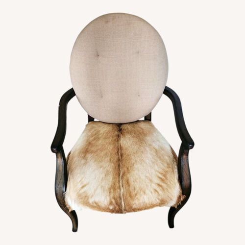 Used American Signature Cowhide Accent Chair for sale on AptDeco