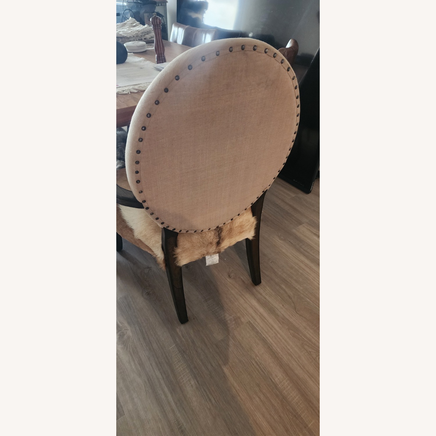 American Signature Cowhide Accent Chair - image-3