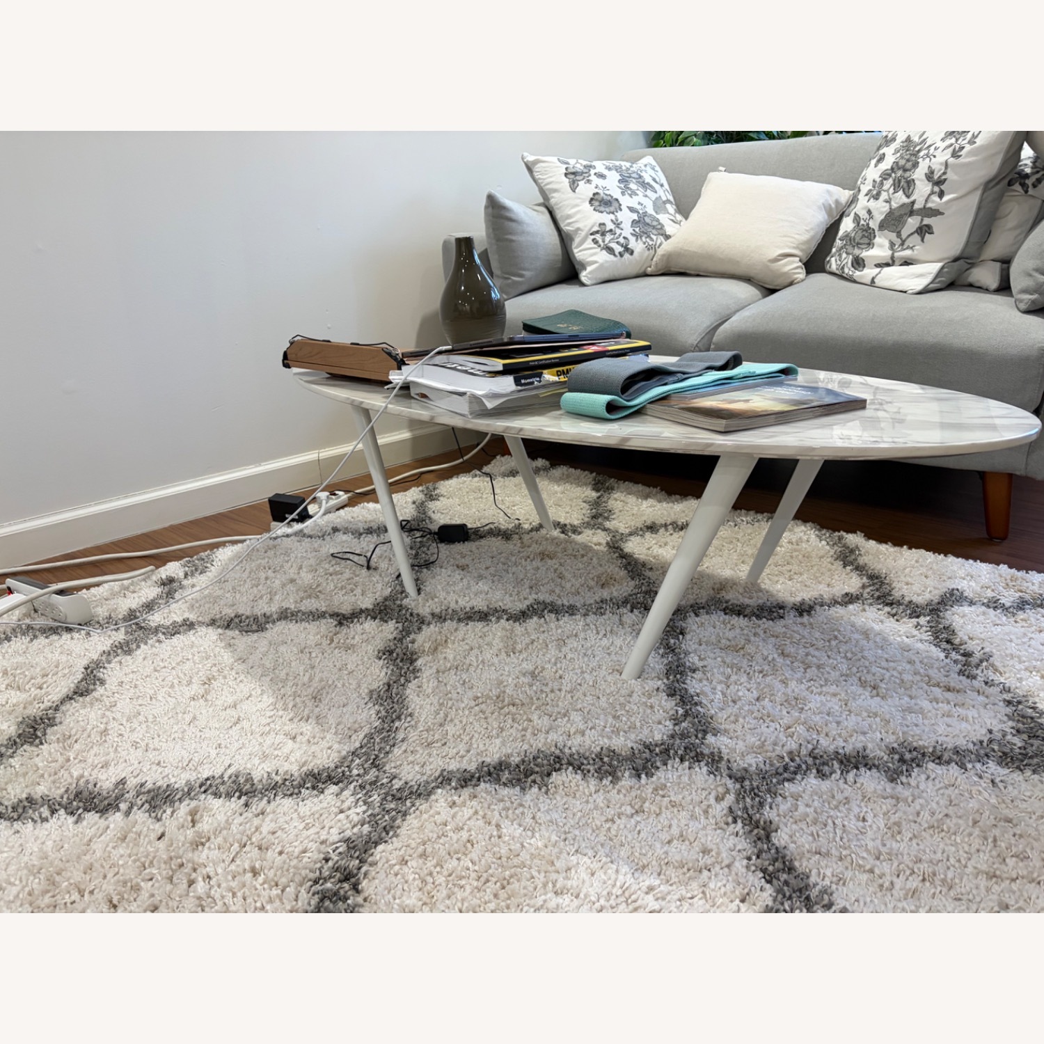 White Coffee Table - image-5