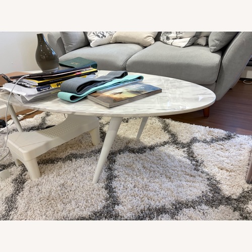 Used White Coffee Table for sale on AptDeco