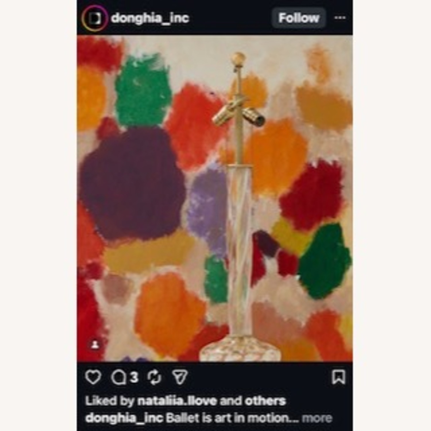 Donghia Piroetta Vintage Murano Glass Floor Lamp - image-9