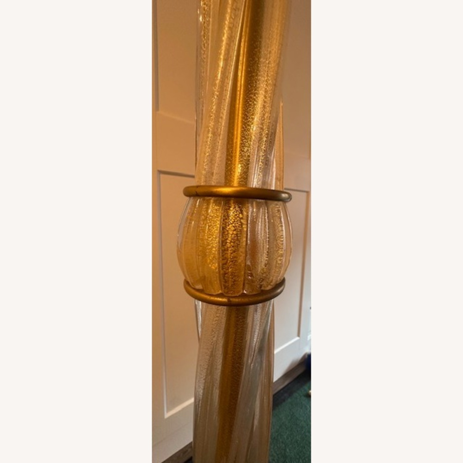 Donghia Piroetta Vintage Murano Glass Floor Lamp - image-5