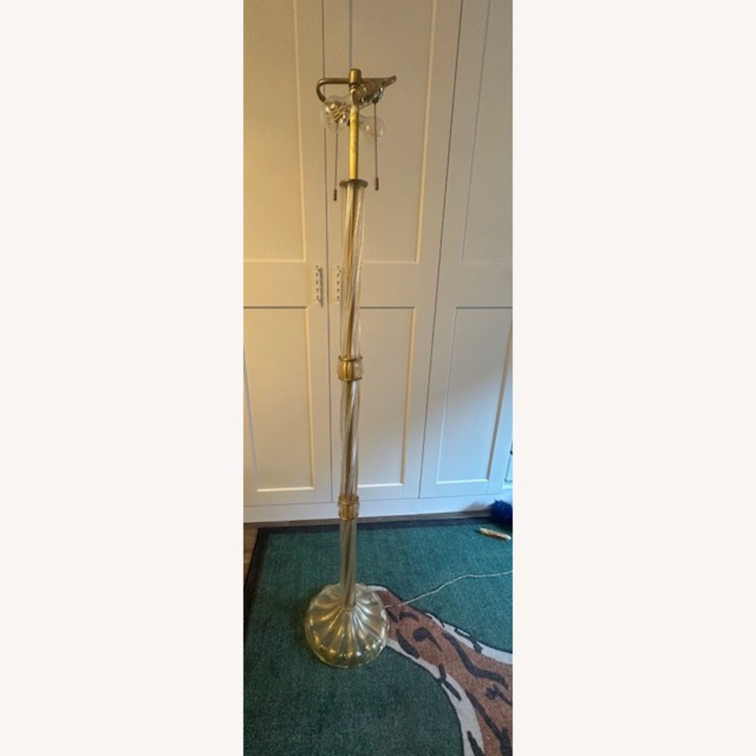 Donghia Piroetta Vintage Murano Glass Floor Lamp - image-6