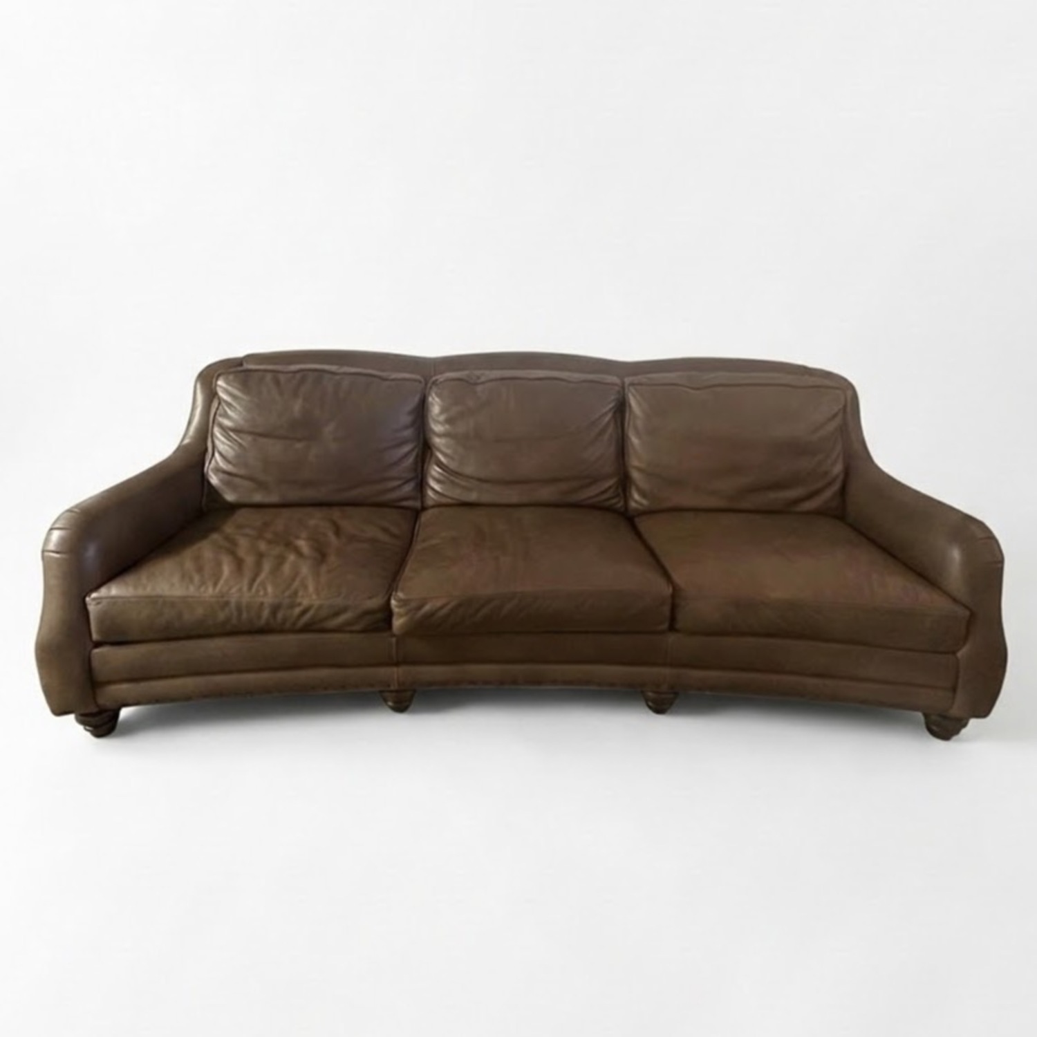 Mid-Century Modern Curved 3+ Seater Sofa - image-3