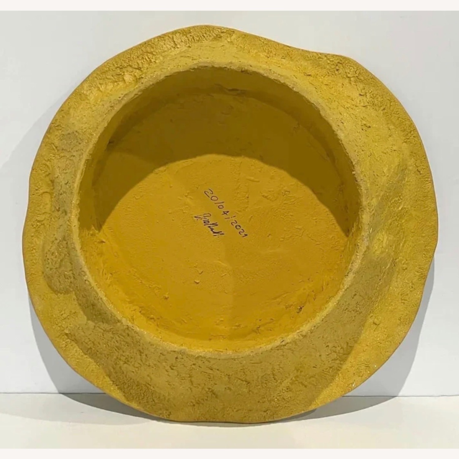 Italian Designer Yellow Coffee Table - image-4