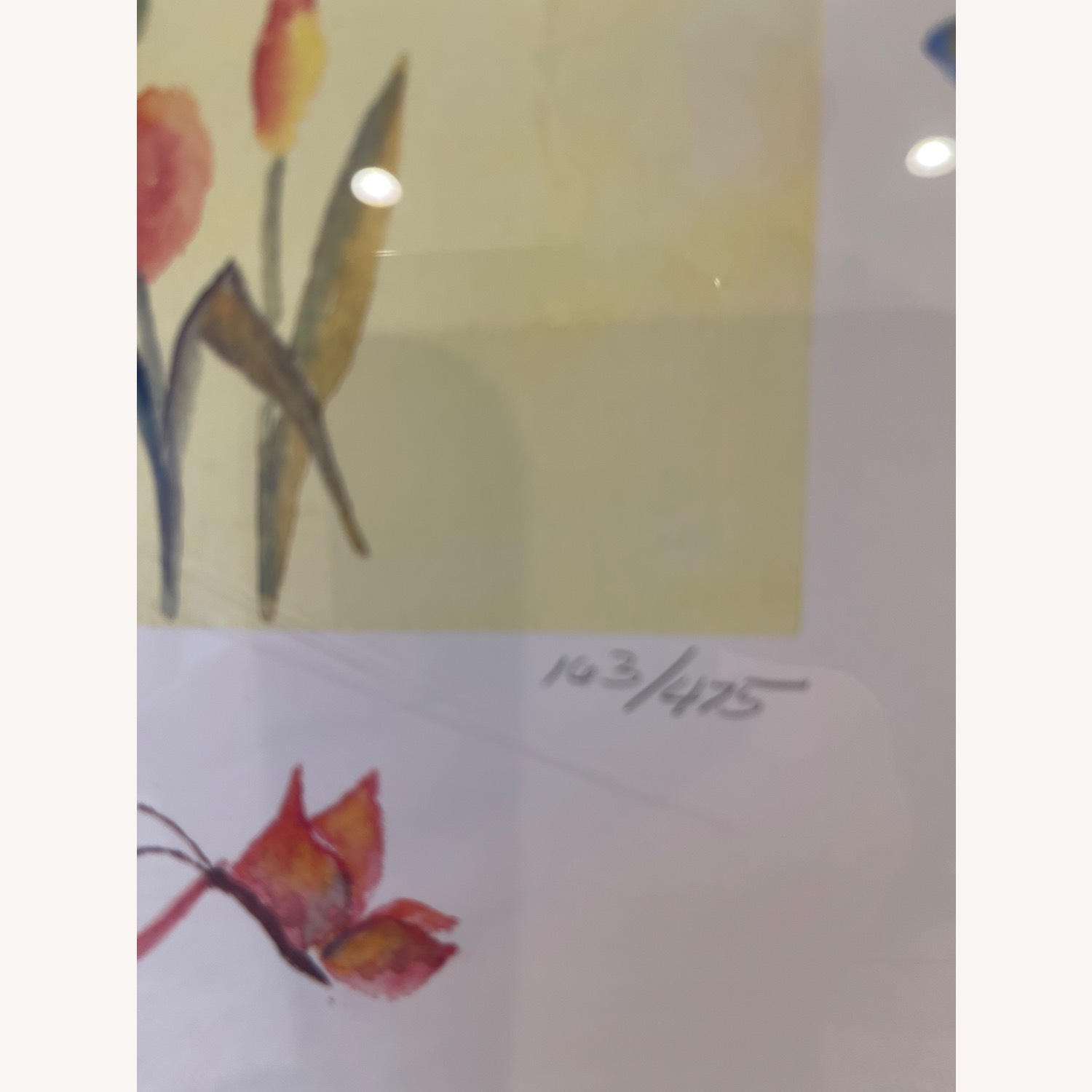  BJ Agerter signed print with White Wood Frame - image-4