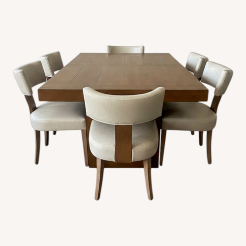 Used Dark Brown Wood Dining Sets for sale on AptDeco