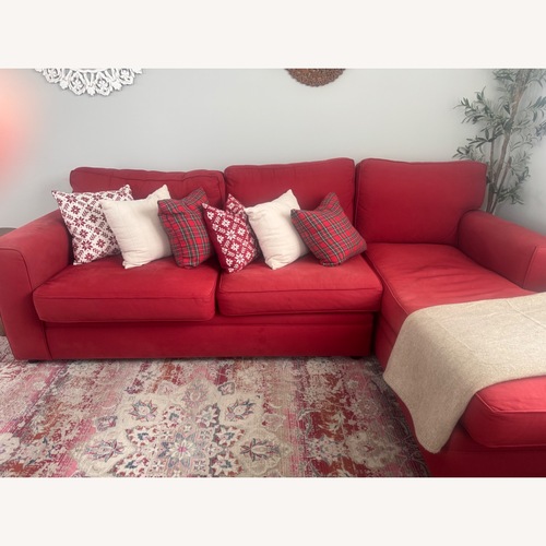 Used Pottery Barn Pearce Sectional W Chaise for sale on AptDeco