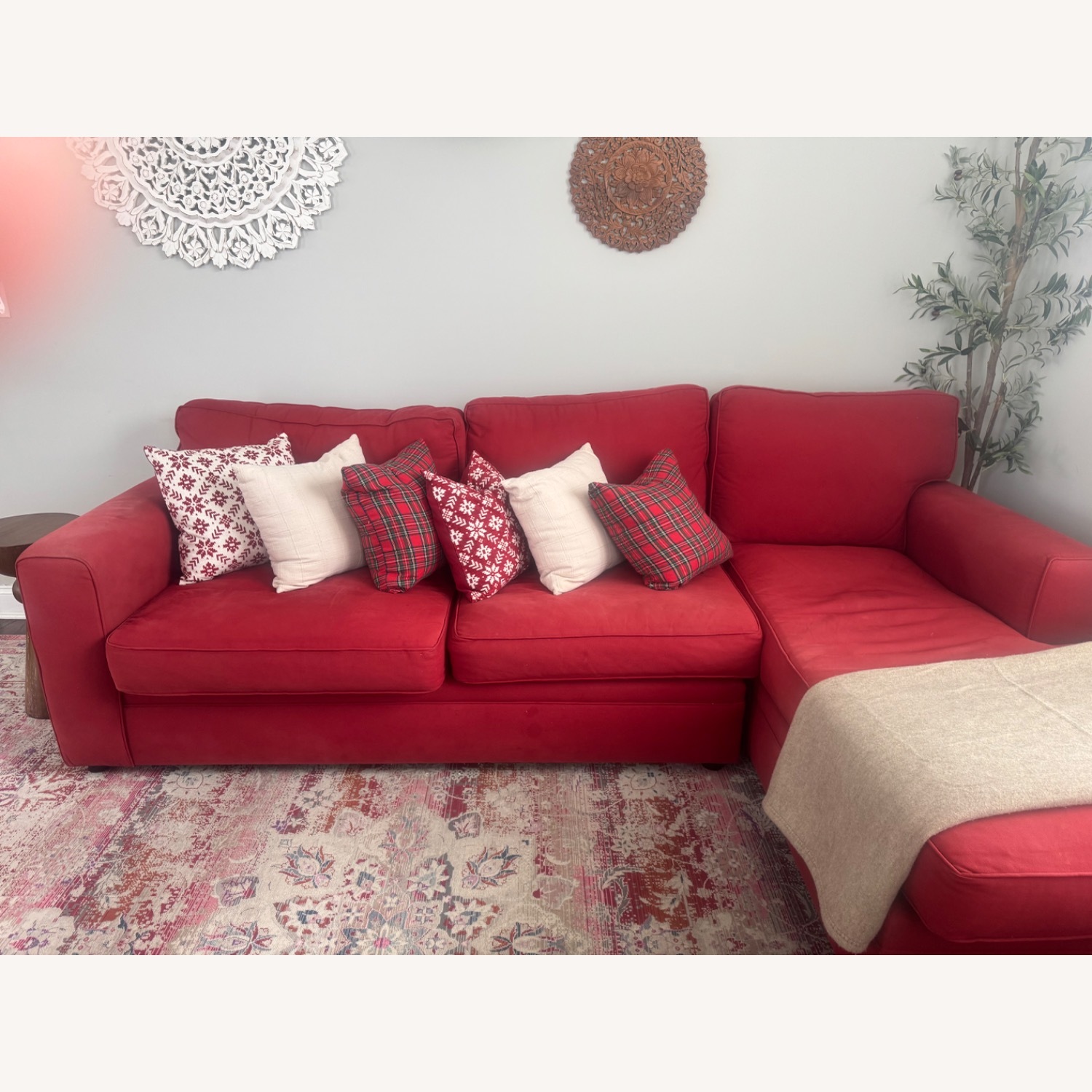 Pottery Barn Pearce Sectional W Chaise - image-2