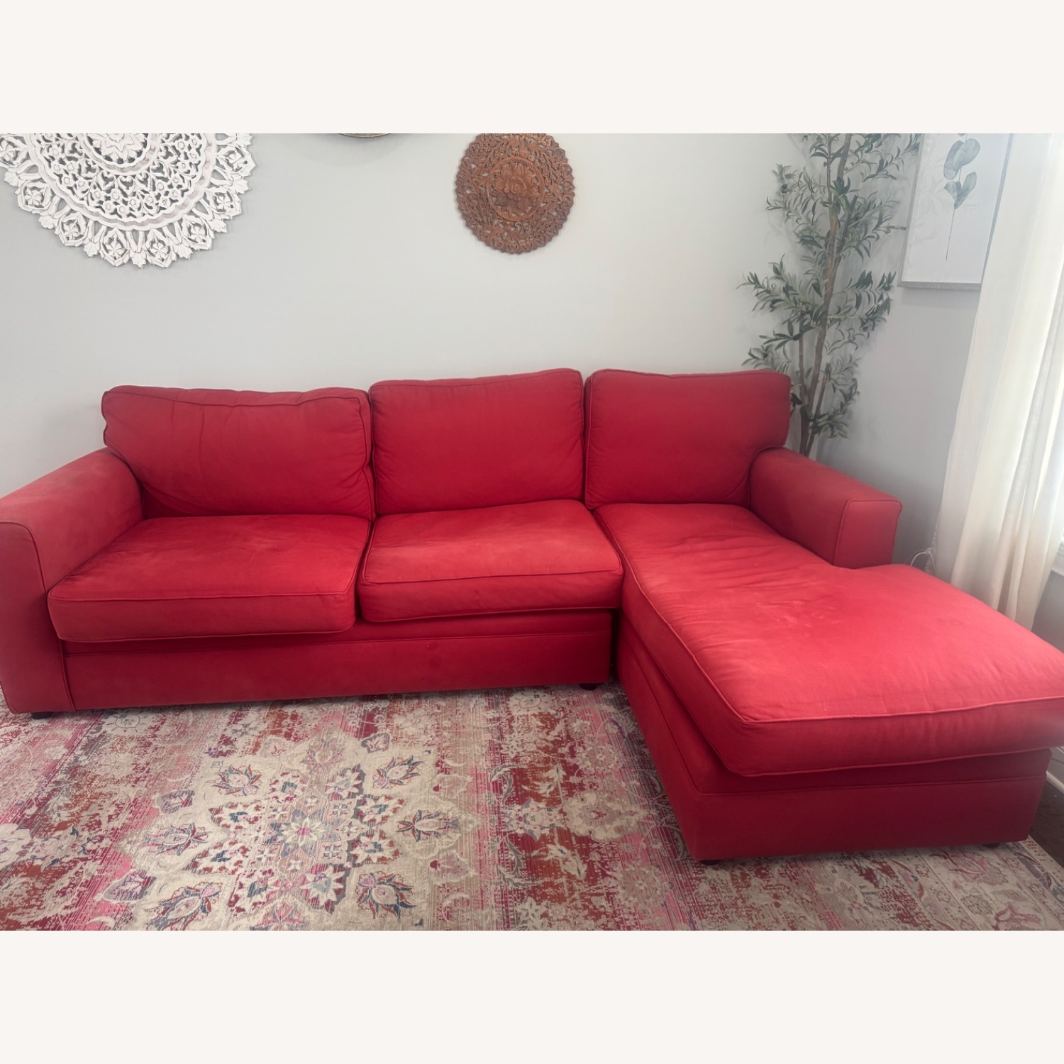 Pottery Barn Pearce Sectional W Chaise - image-3