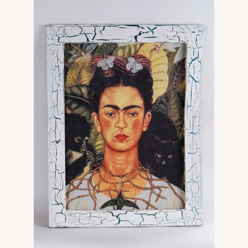 Used VintageArt on Wood Wall Art for sale on AptDeco