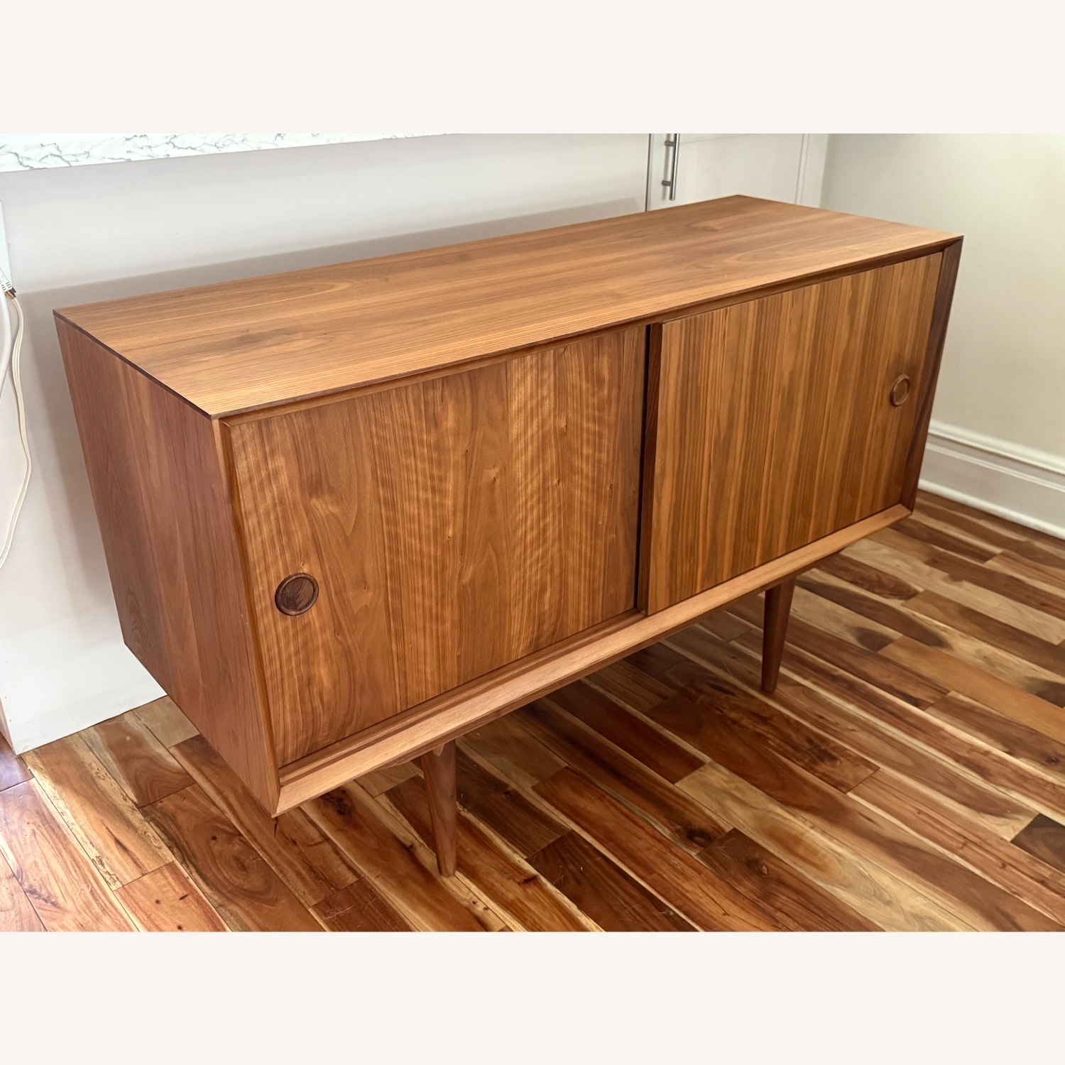 Natural Wood Sideboard - image-1