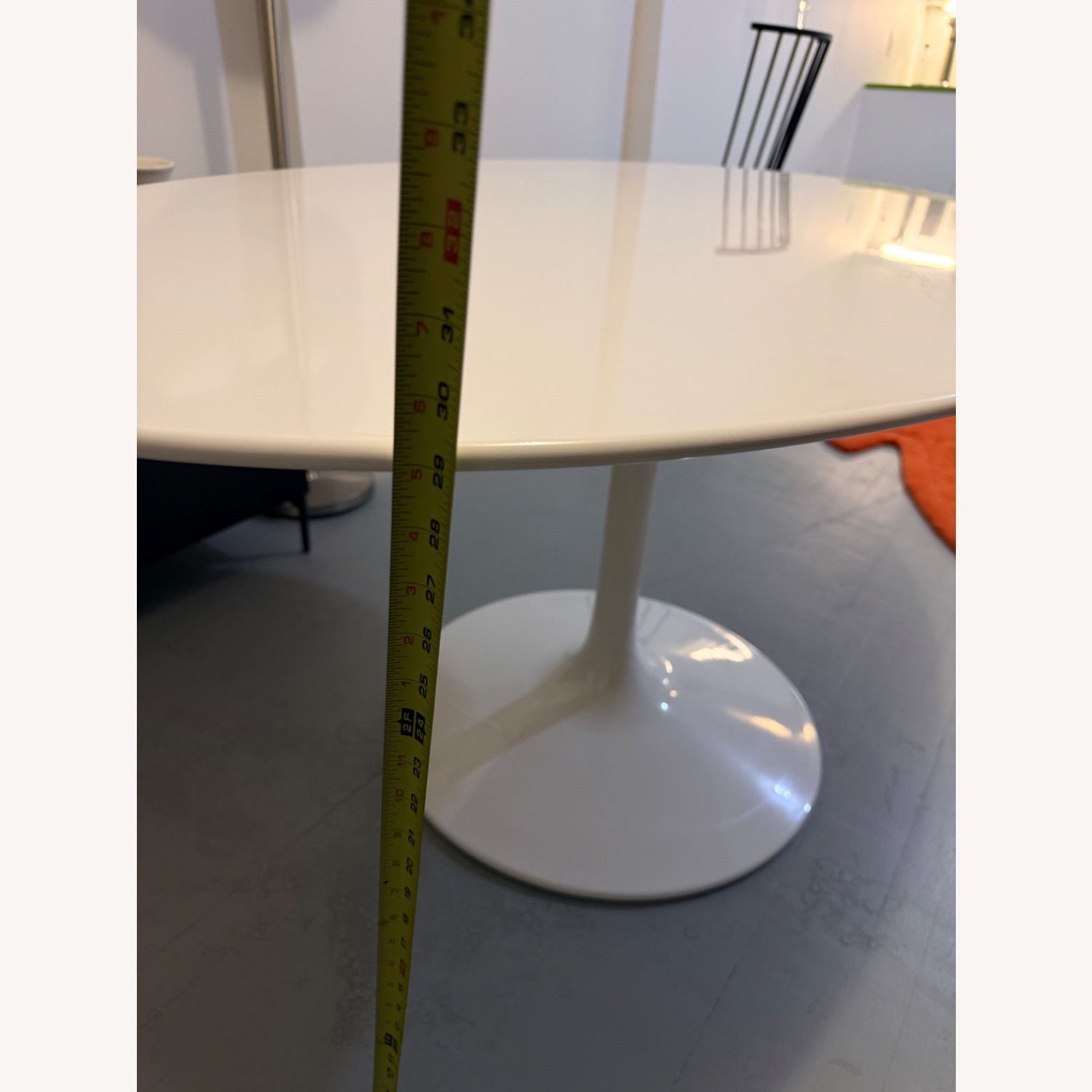 Modway Lippa 60" Oval White Wood Top Dining Table - image-9
