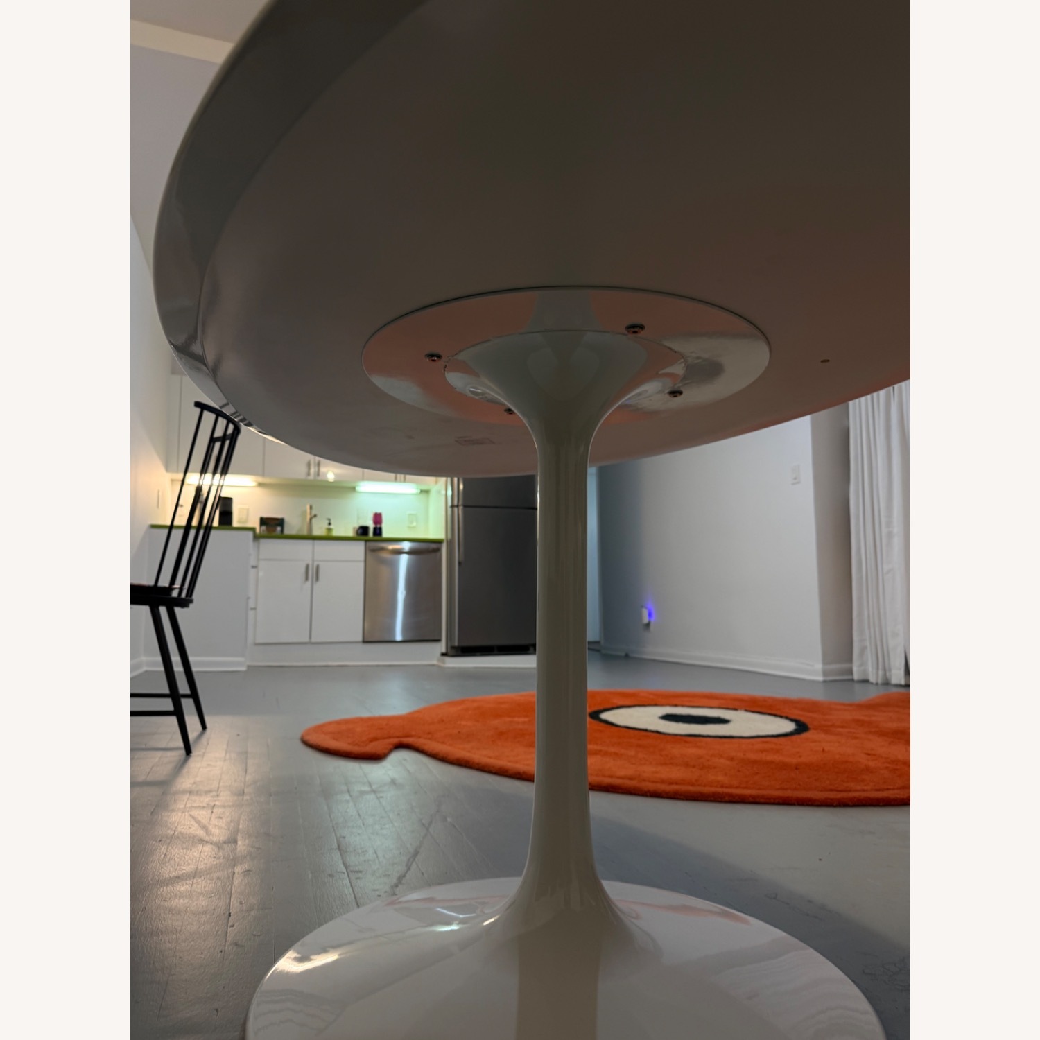 Modway Lippa 60" Oval White Wood Top Dining Table - image-2