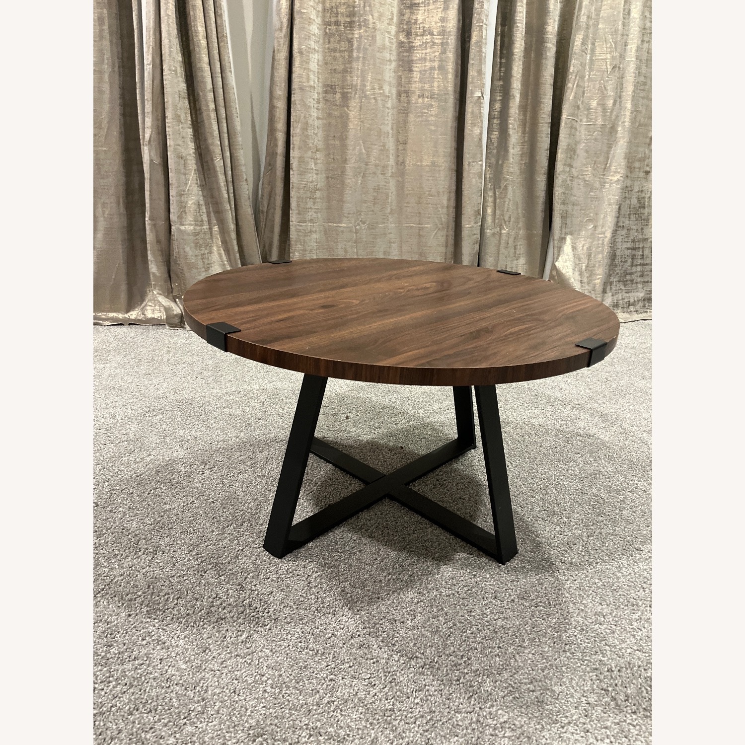 Dark Brown Coffee Table - image-2