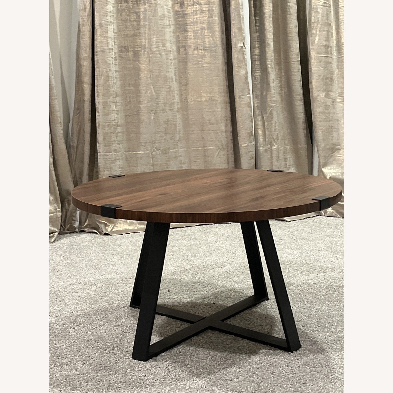 Dark Brown Coffee Table - image-3