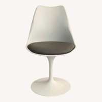 White Grey Modern Dining Chair