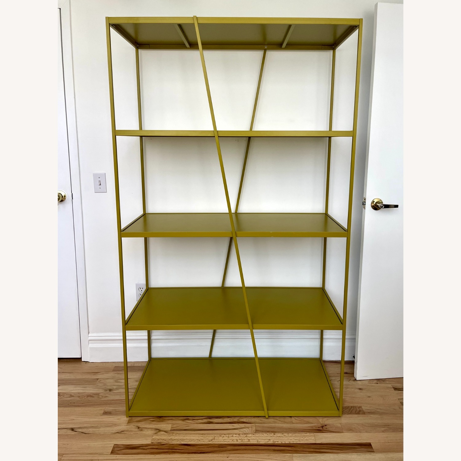 Blu Dot Ochre Metal Shelves - image-1