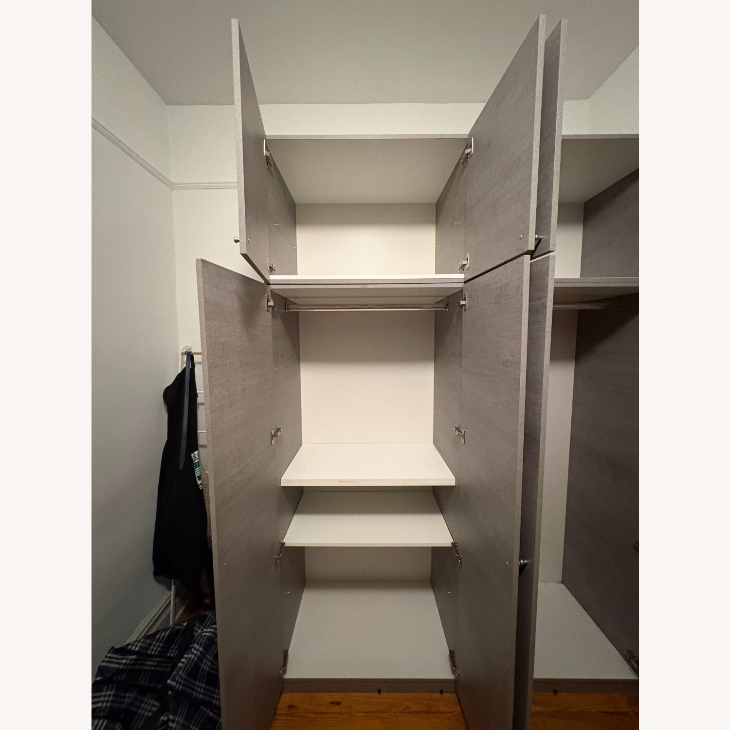 Taylor Made Custom Furniture Dark Gray Wardrobes - image-3