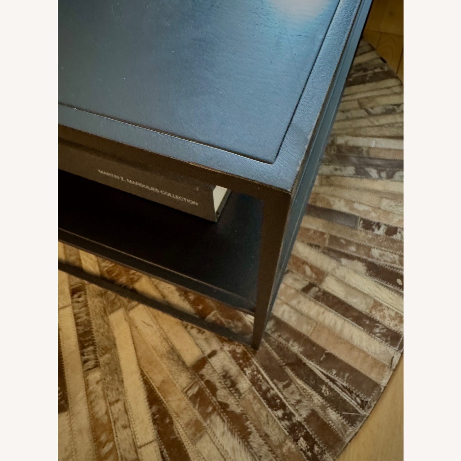 ABC Carpet and Home Black Metal Coffee Table - image-4