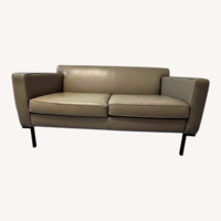 Design Within Reach Light Gray 2 Seater Sofa