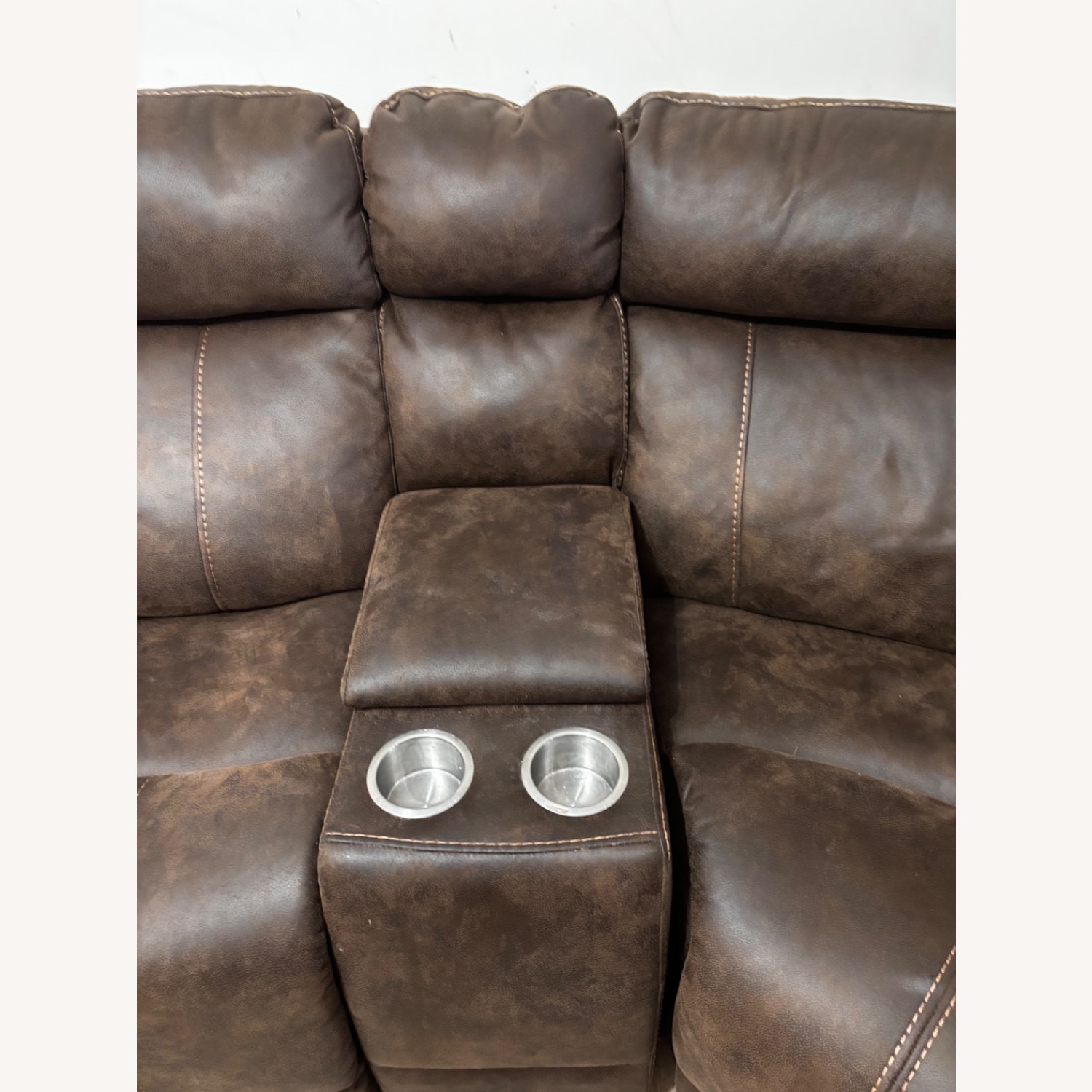 Raymour & Flanigan Gates Dark Brown 3+ Piece Sectional - image-4