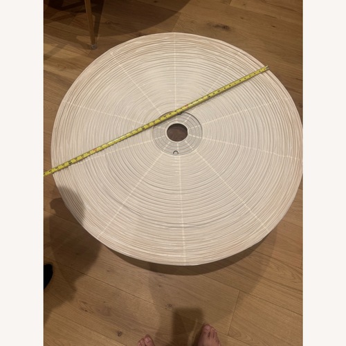 Used Noguchi Luna Washi Paper Pendant Shade for sale on AptDeco