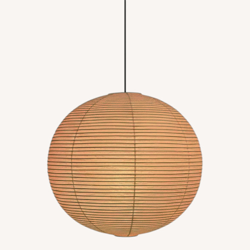 Used Noguchi Luna Washi Paper Pendant Shade for sale on AptDeco