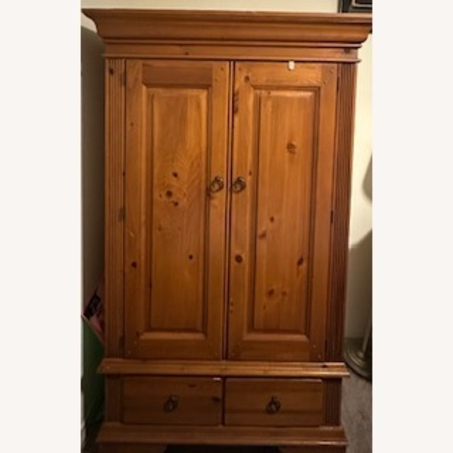 Solid Wood Armoire  - image-1
