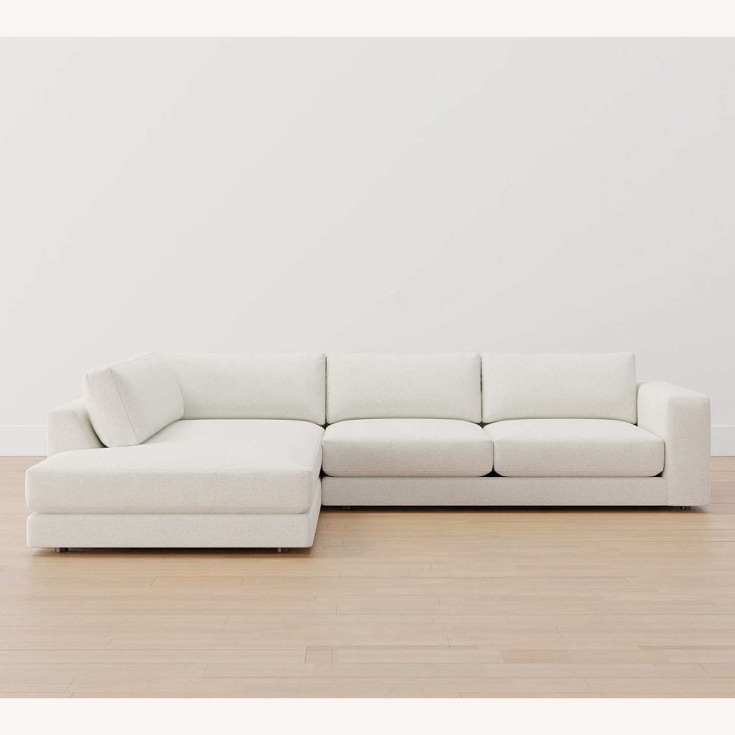 Pottery Barn White 3+ Piece Sectional - image-5