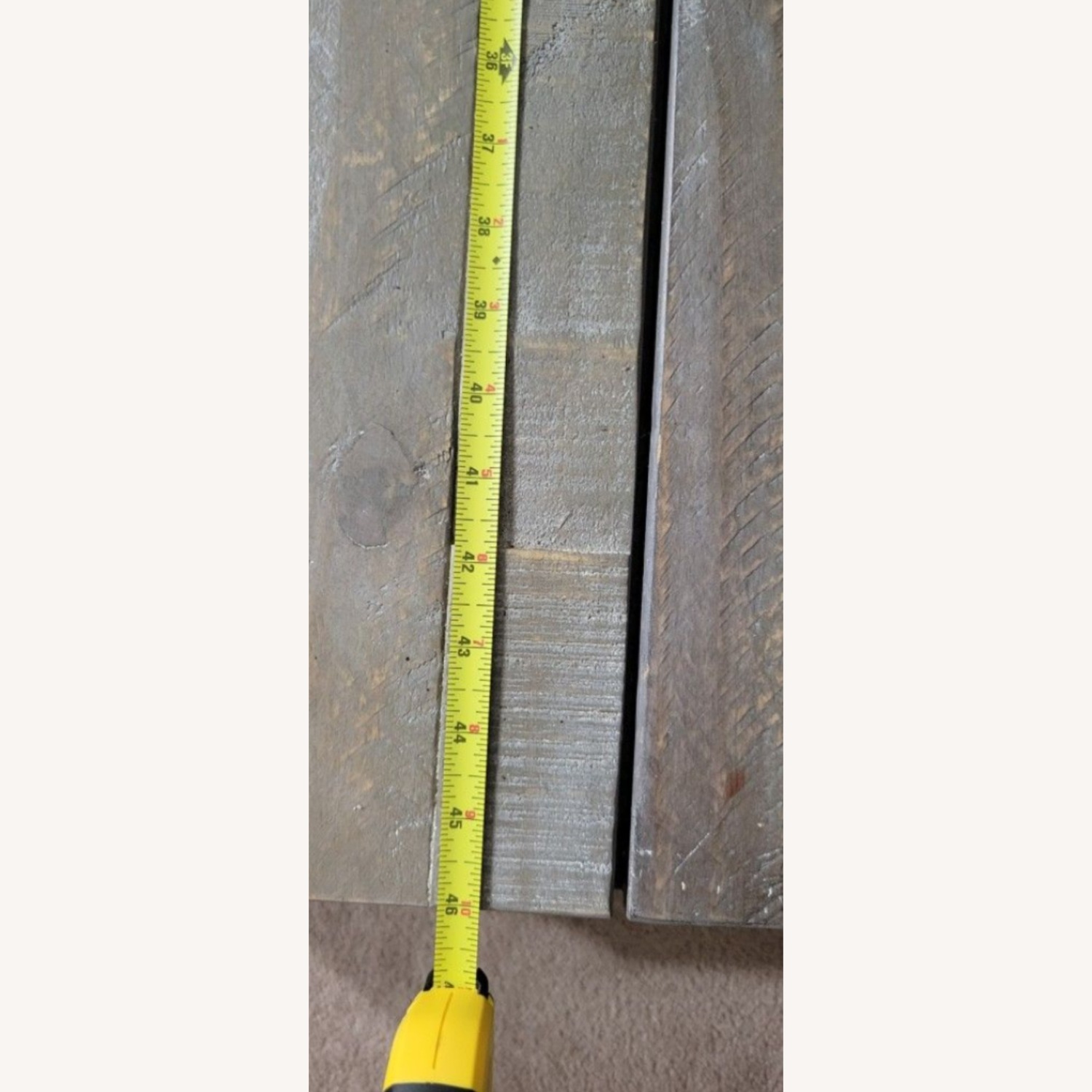 Ashley Furniture Light Gray Wood Coffee Table - image-10