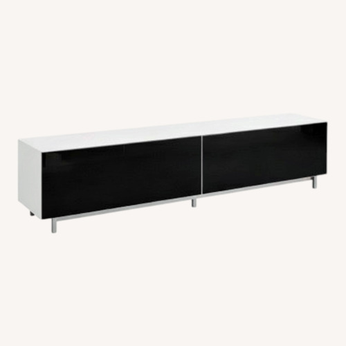 Used BoConcept Volani Black/White Media Storage for sale on AptDeco